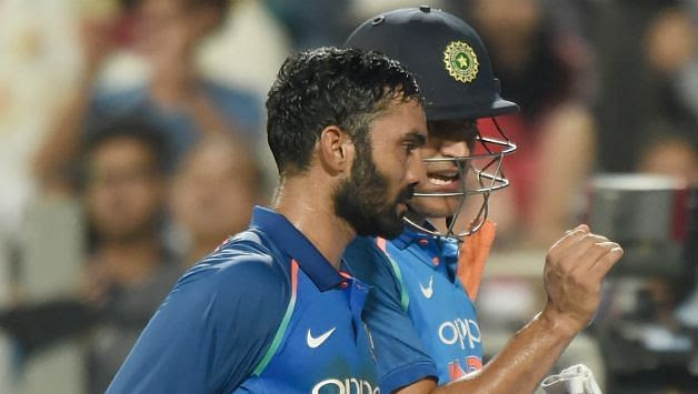 Dinesh Karthik has more experience as compared to Rishabh Pant